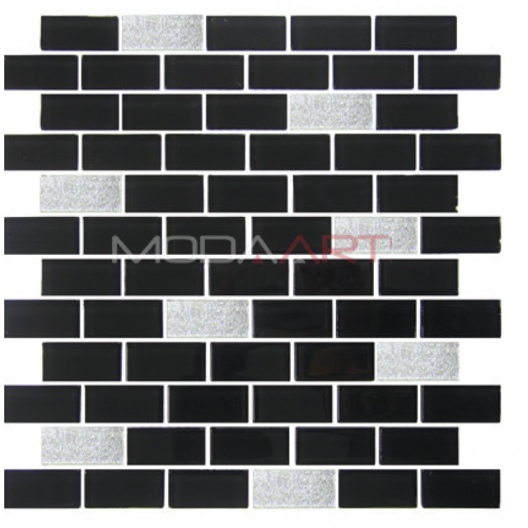 23x48x4mm Black Lüks 